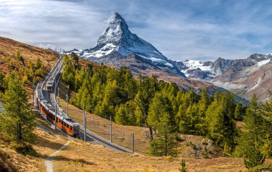Zermatt: Gornergrat Bahn Cogwheel Train Ticket - The uphill ride through forests and gorges
