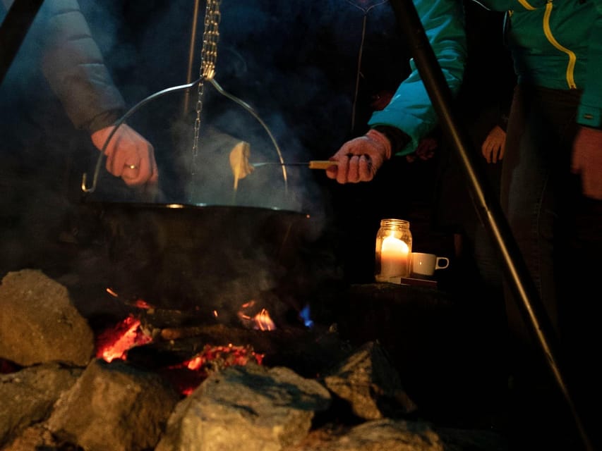 Zermatt: Outdoor fondue "group experience under the stars" - How long the evening really takes
