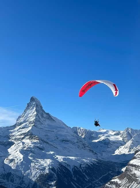 Zermatt: Tandem Paragliding Flight - Best Matterhorn Views - The cable-car ride to the takeoff area