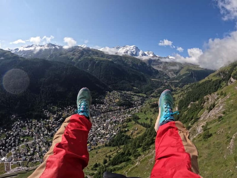 Zermatt: Tandem Paragliding Flight - Best Matterhorn Views - Landing back in Zermatt