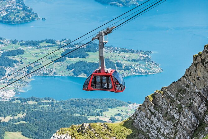 Zurich: Adventure to Pilatus Gold and Silver tour and Lucerne - Reaching Pilatus at 2,132 meters