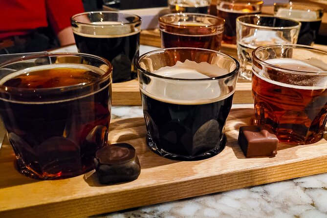 Zurich Beer & Chocolate Tour – Craft Beers & Swiss Chocolates - Eight 10cl beers, from first sip to final pairing