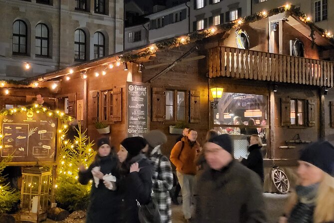 Zurich Christmas Market Tour - Grossmünster, fondue, and a classic Zurich setting