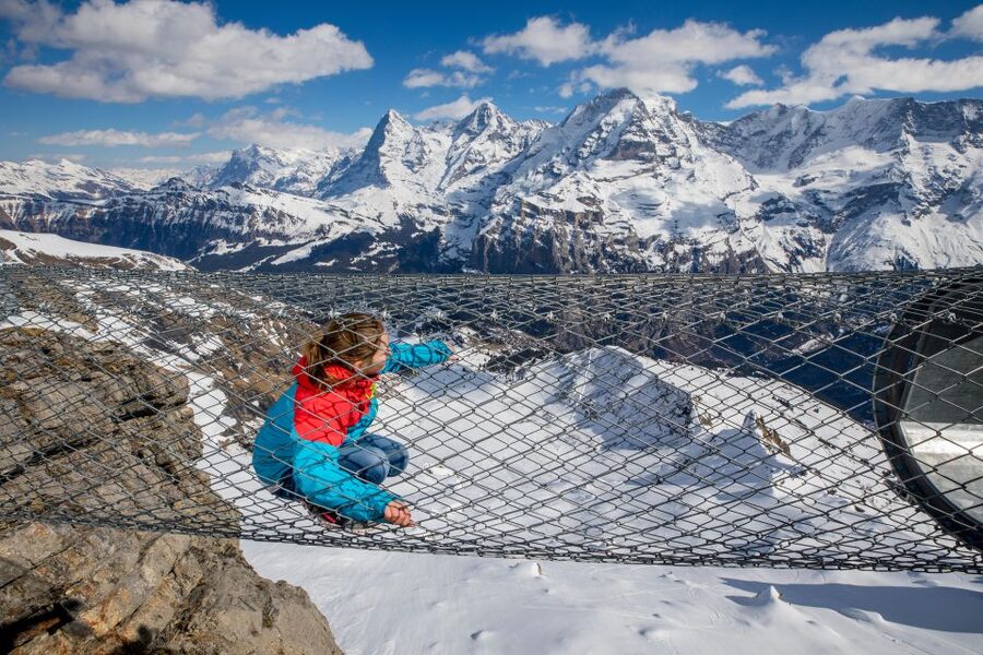 Zurich: Day trip to Schilthorn, Thrill Walk, and Bond World - Skyline View and the Thrill Walk