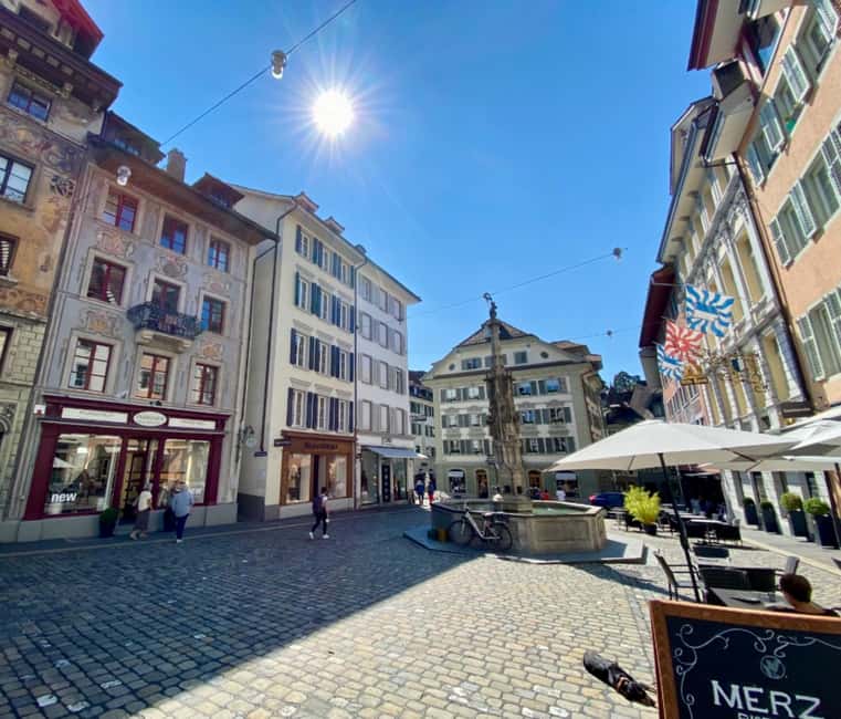 Zurich: Glacier Express's Swiss Alps & Lucerne Private Tour - A pause beside Lake Lucerne