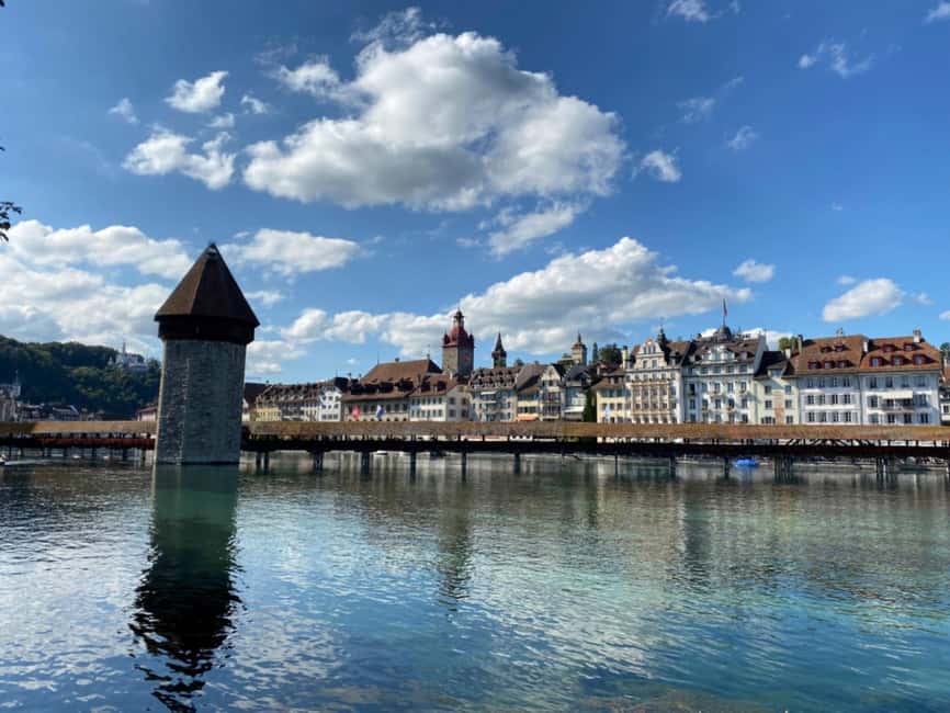 Zurich: Glacier Express's Swiss Alps & Lucerne Private Tour - Two hours in medieval Lucerne