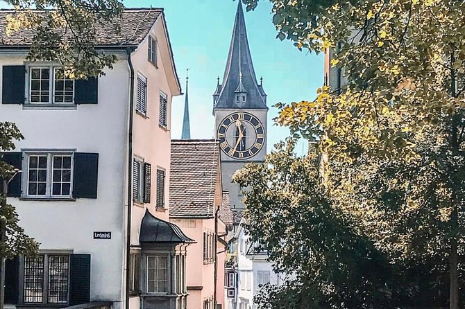 Zurich Highlights In A 2+ Hour Walking Tour Including Panoramic Views - Ending at Bürkliplatz and Lake Zurich