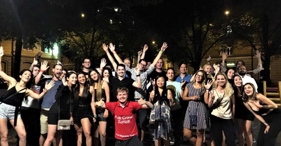 Zurich: Pub Crawl Nightlife Tour with Shots and Snacks - The first stop: snacks, shots, and a quick start