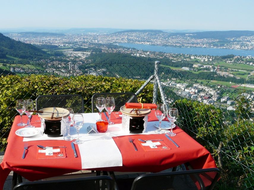 Zurich: Sunset Tour with Cheese Fondue - A quick Zürich introduction by road